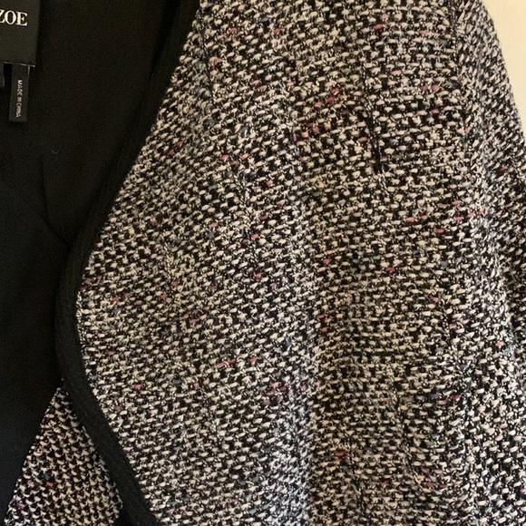 Nic & Zoe Tweed Petite Blazer Jacket - Picture 5 of 5